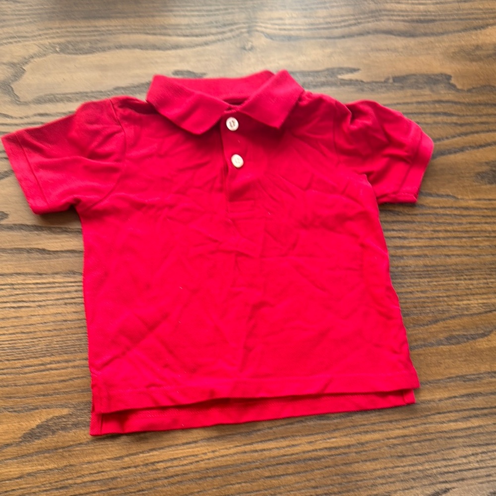 Red Kids Polo Shirt